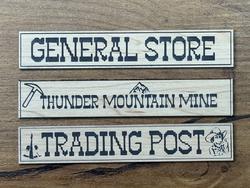 Faux Wood Signs(Weather Resistant)